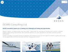 Tablet Screenshot of devas-consulting.com